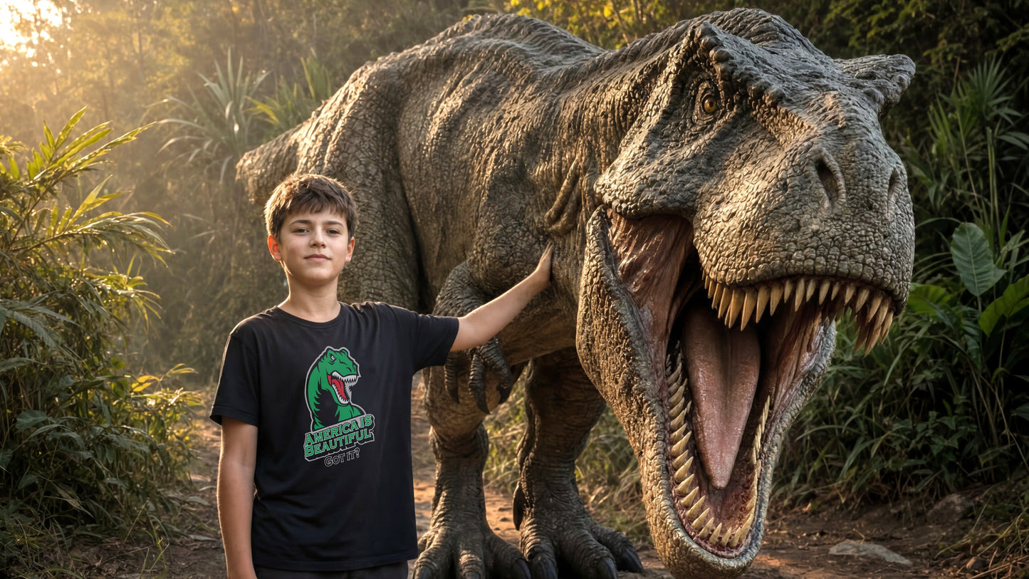 America Is Beautiful® Got-it? Youth T-Rex Tee