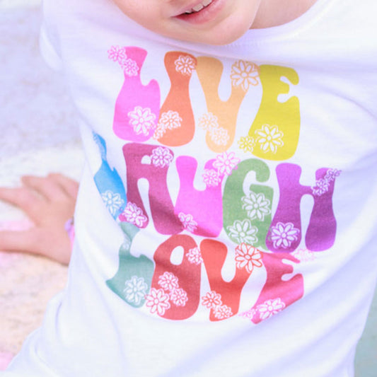 Live Laugh Love™ Groovy Chick Tee