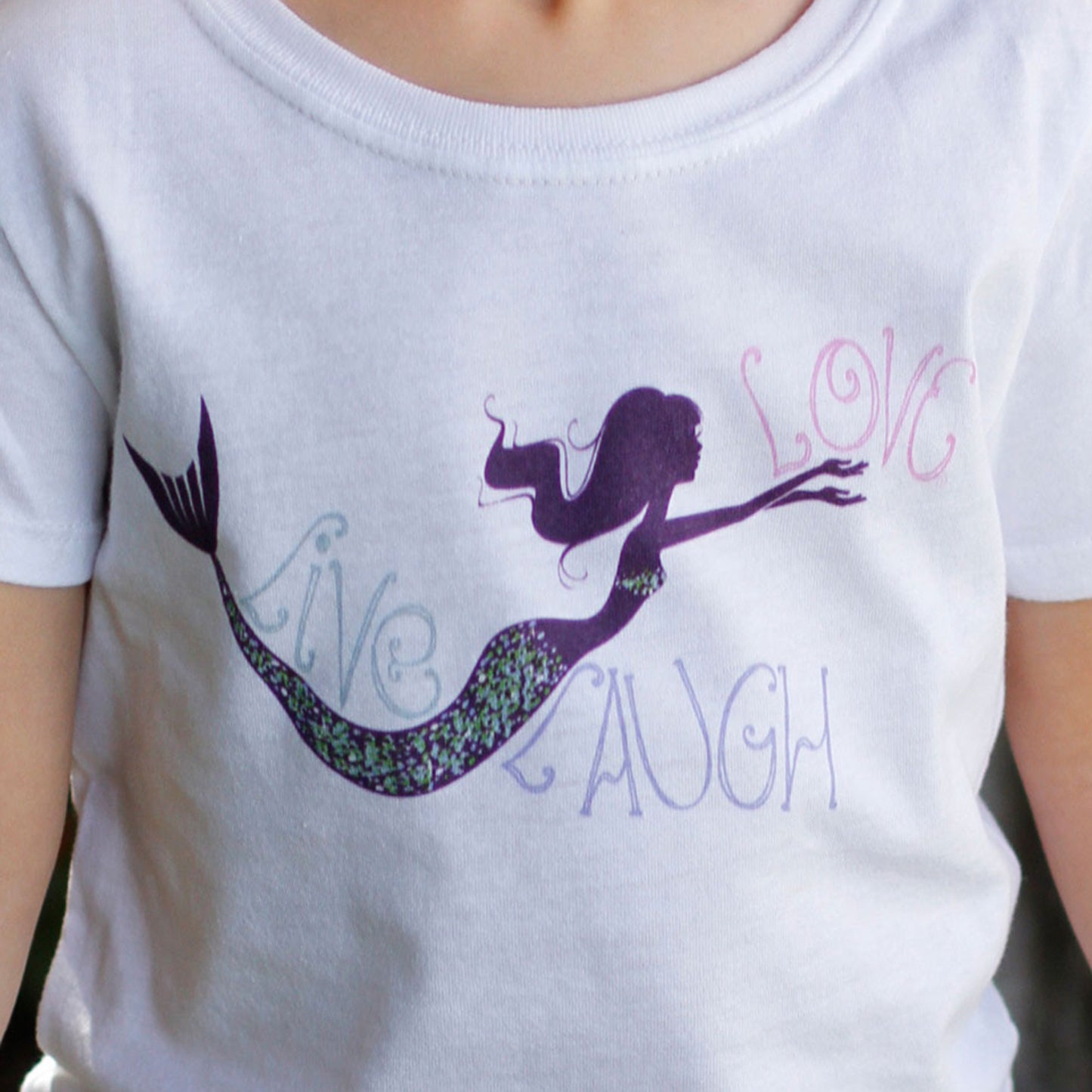 Live Laugh Love® Mermaid Tee