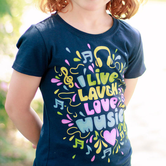 Live Laugh Love® For Those About to Rock Tee