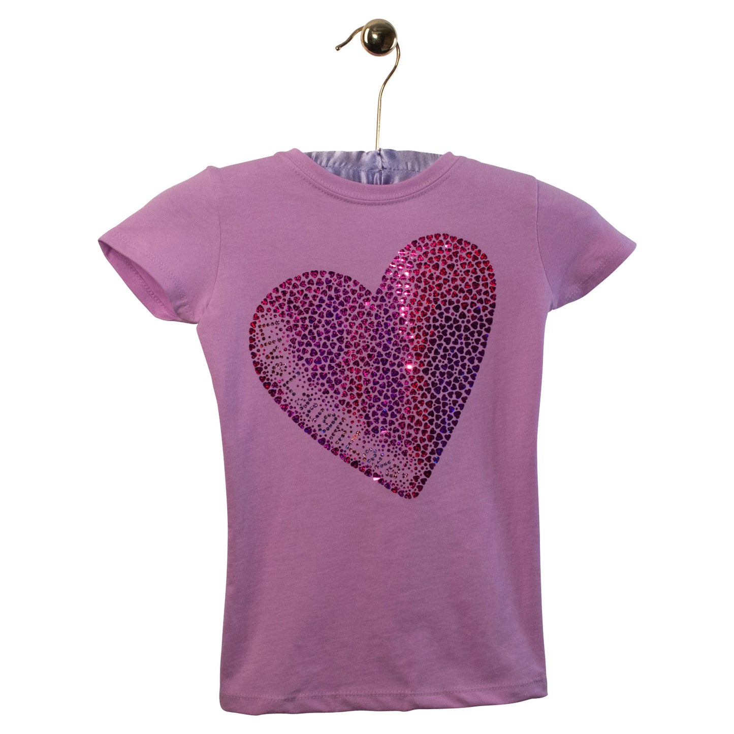 Live Laugh Love® Heart Mermaid Scales Embers Red Tee