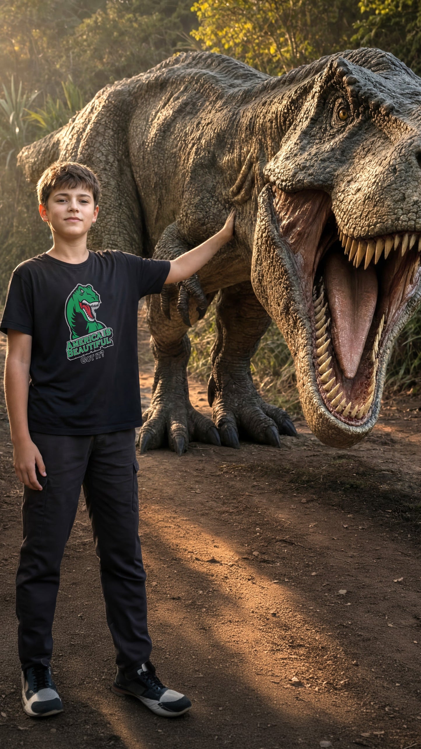 America Is Beautiful® Got-it? Youth T-Rex Tee