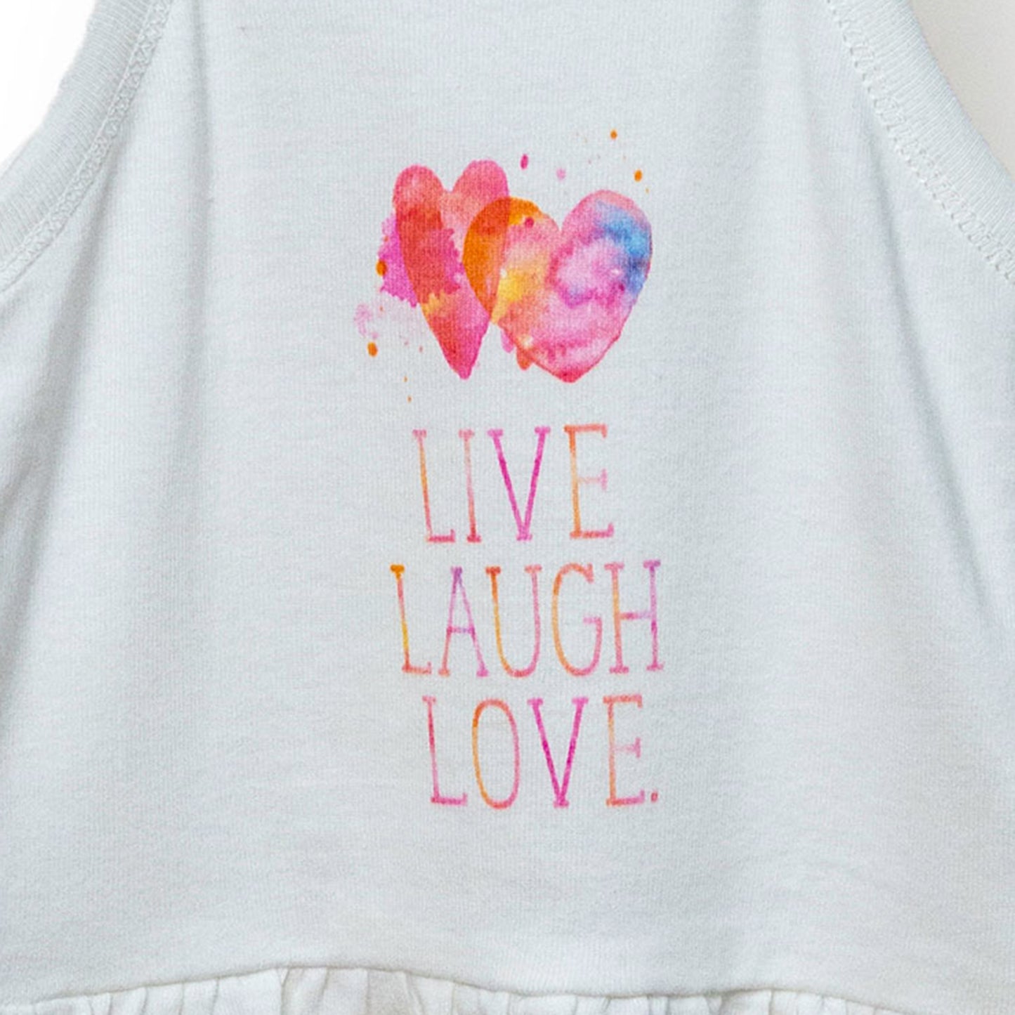 Live Laugh Love® Don't Smooth My Ruffles Tank