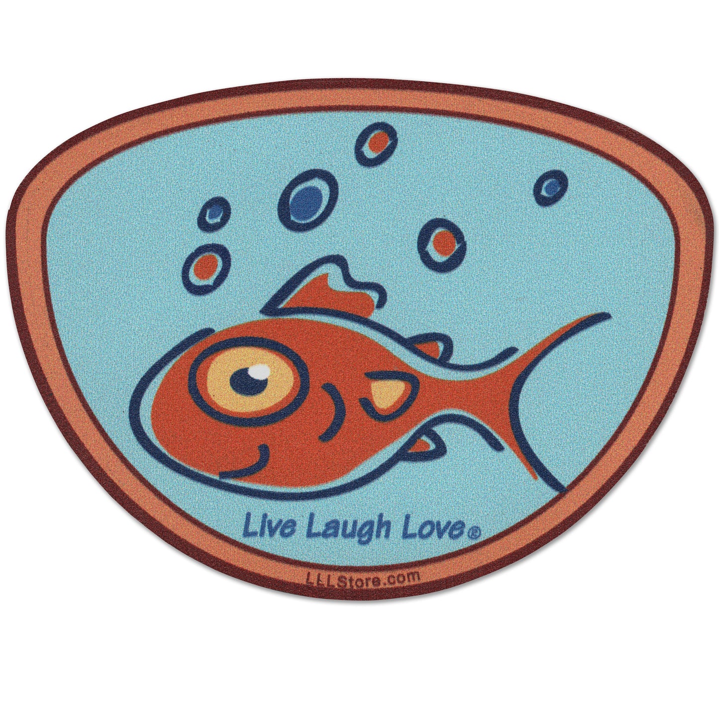 Live Laugh Love® Happy Fish Decorative Magnet