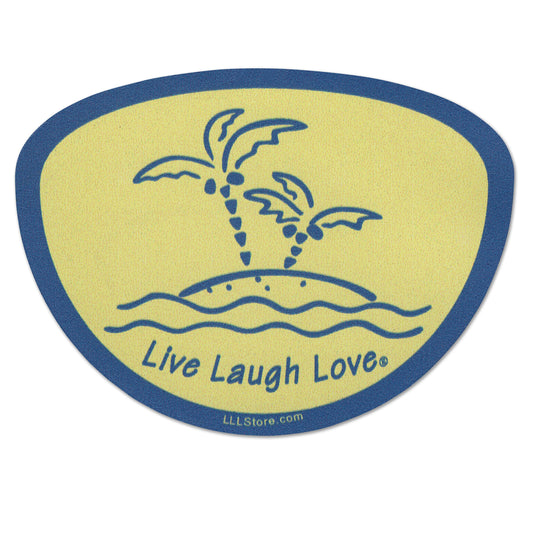 Live Laugh Love® Fantasy Island Decorative Magnet