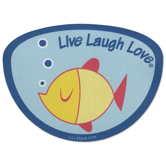 Live Laugh Love® Sleepy Time Fish Decorative Magnet